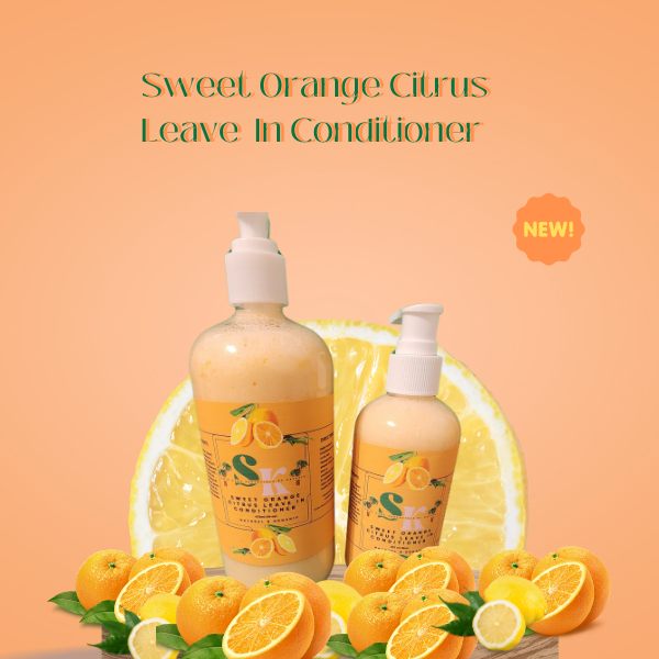 Sweet Orange Citrus Leave In Conditioner