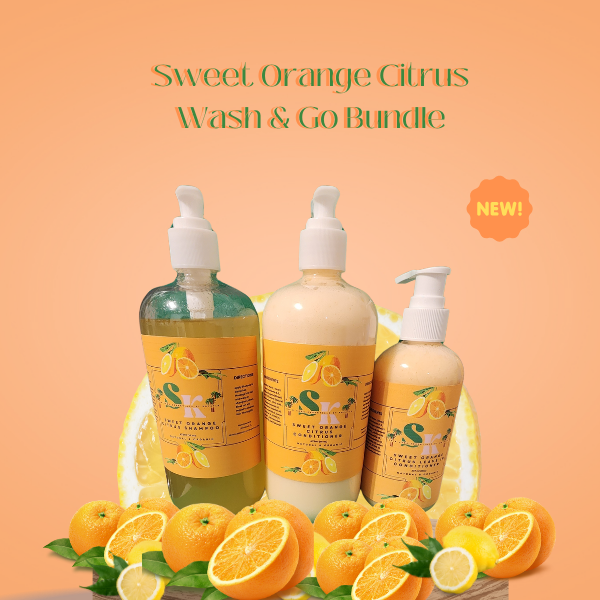 Sweet Orange Citrus Wash & Go Bundle