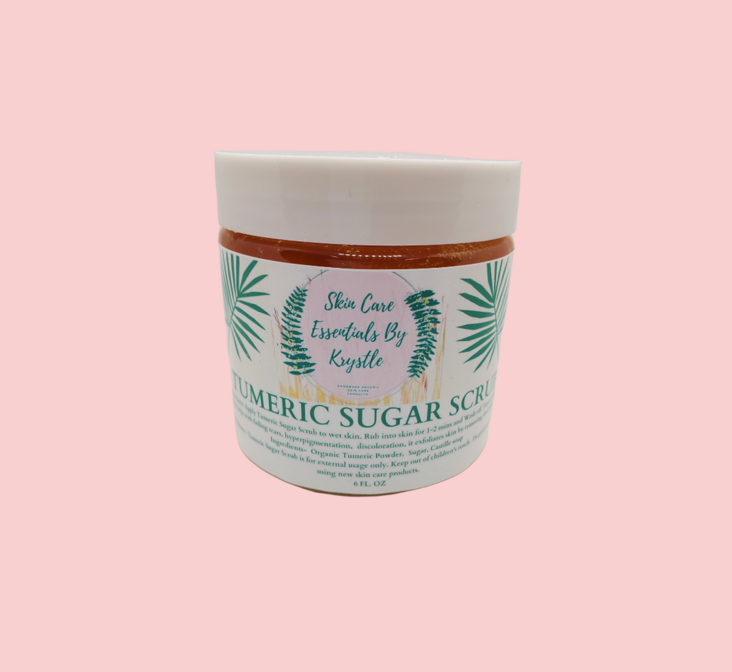 Tumeric Sugar Scrub- 6oz