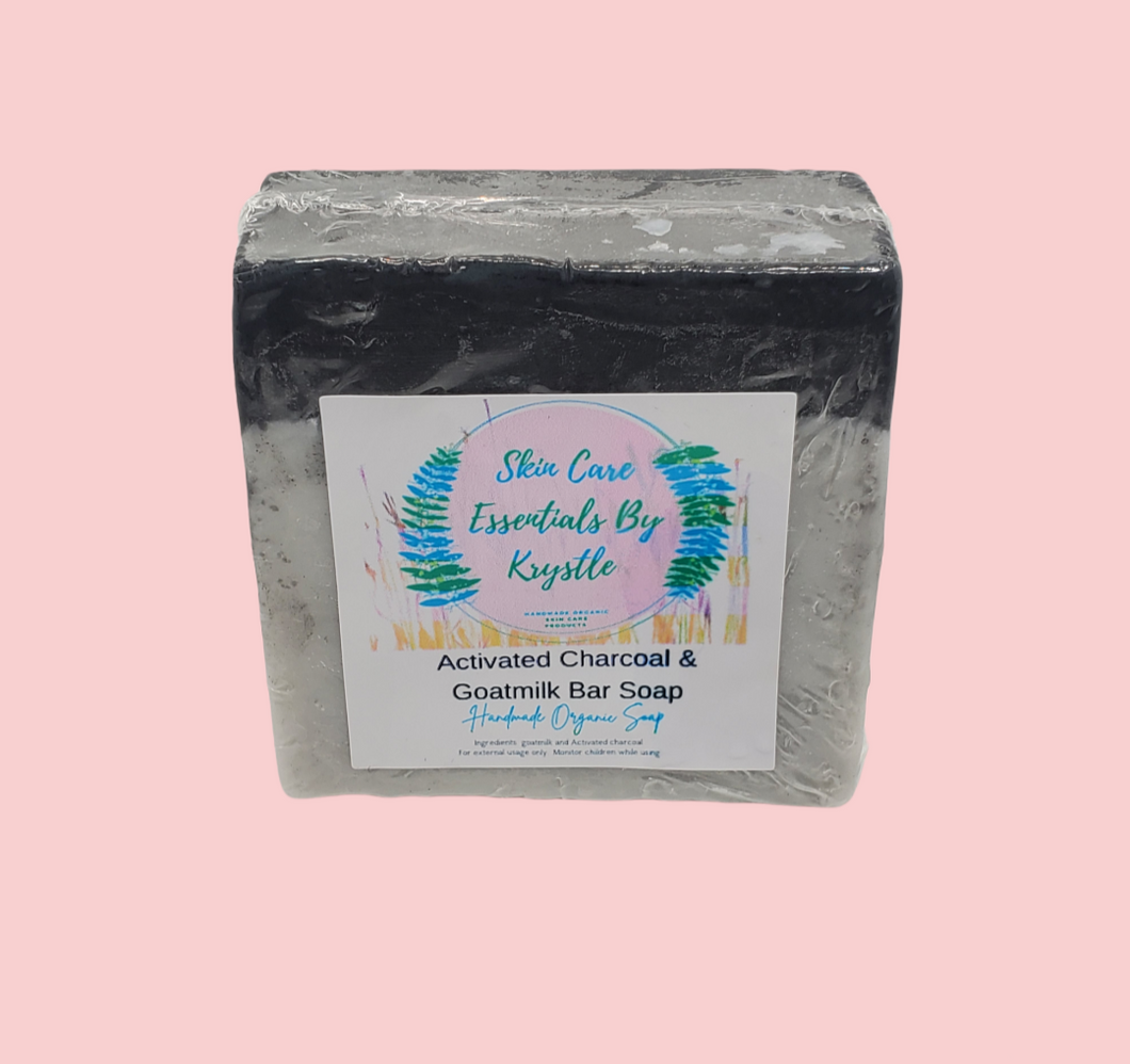 Activated Charcoal & Goatmilk Bar Soap